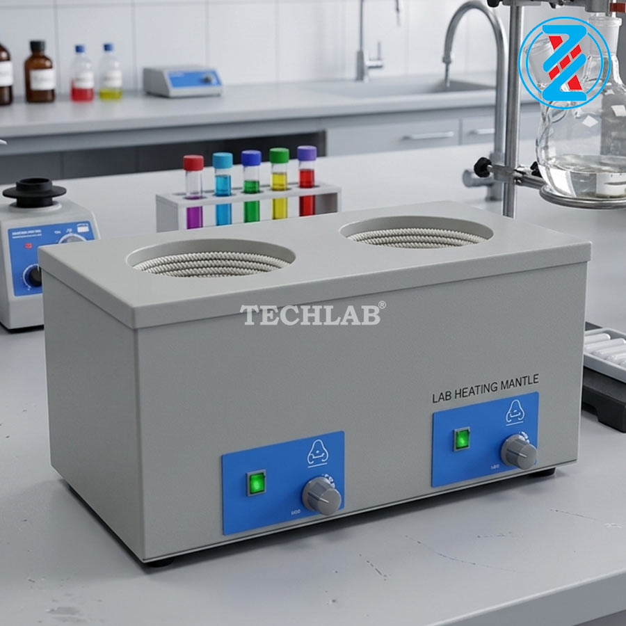 Bếp Đun Bình Cầu 2 Chỗ 98-V-B 1000ml