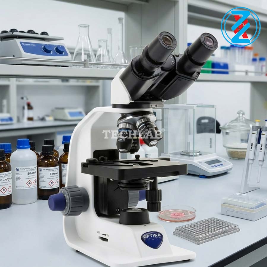 Kính Hiển Vi Sinh Học 2 Mắt B-159_OPTIKA