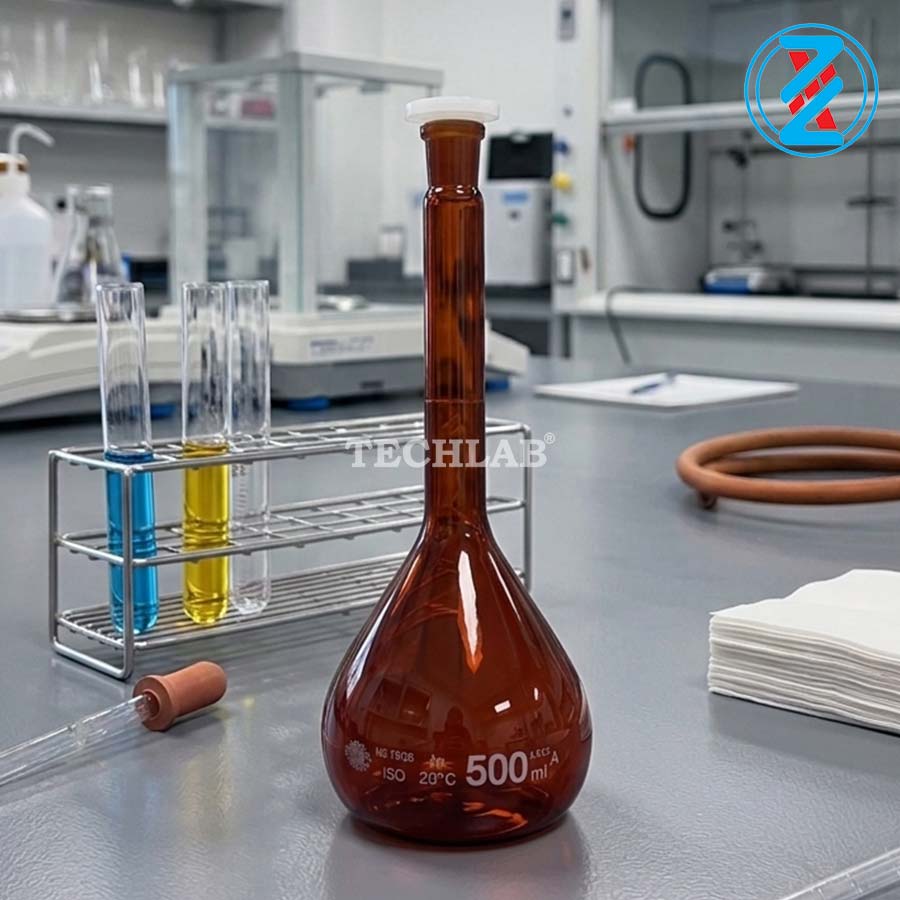 Bình Định Mức Nâu Nút Nhựa ClassA Simax