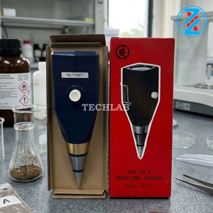 Máy Đo PH & Độ Ẩm Đất DM15