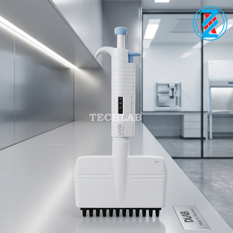 Micropipette Có Hấp 12 Kênh 50-300ul_DLAB