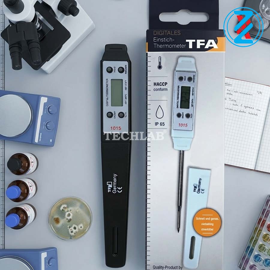 Nhiệt Kế Điện Tử TFA -50 Độ C->+300 Độ C_Đức