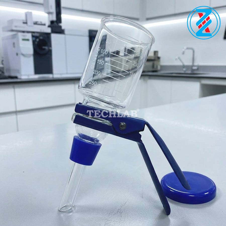PHỄU LỌC VI SINH NÚT SILICONE 300ml_GENLAB