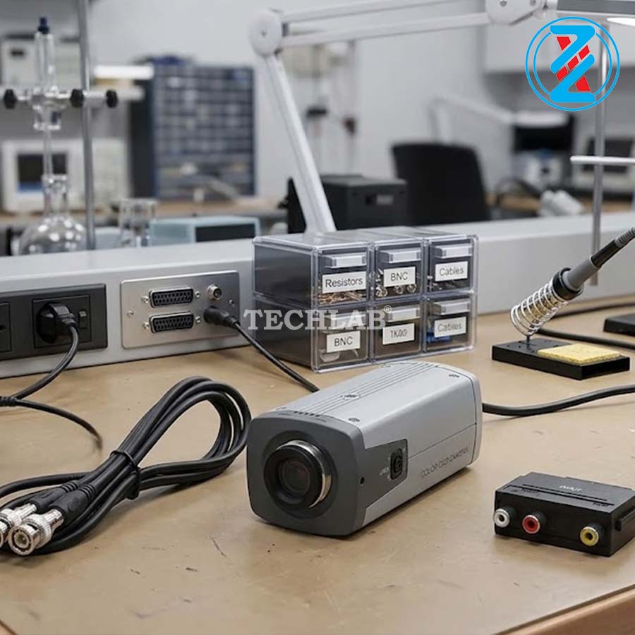 Bộ Camera Kính Hiển Vi Kết Nối Với Tivi VC-02_OPTIKA