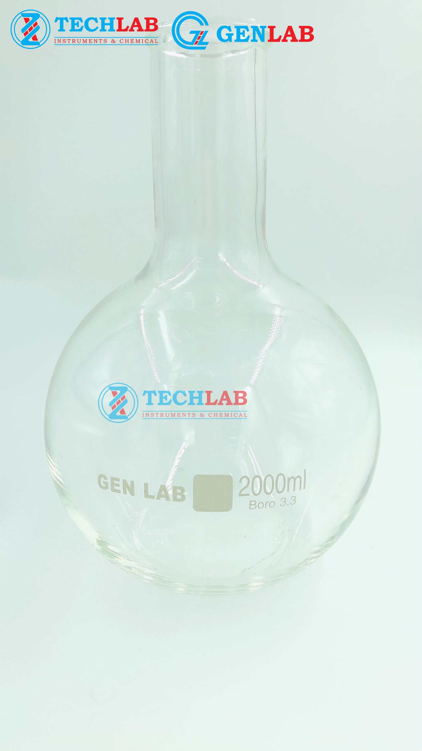 BÌNH CẦU BẰNG MIỆNG HẸP 2000ML_GENLAB