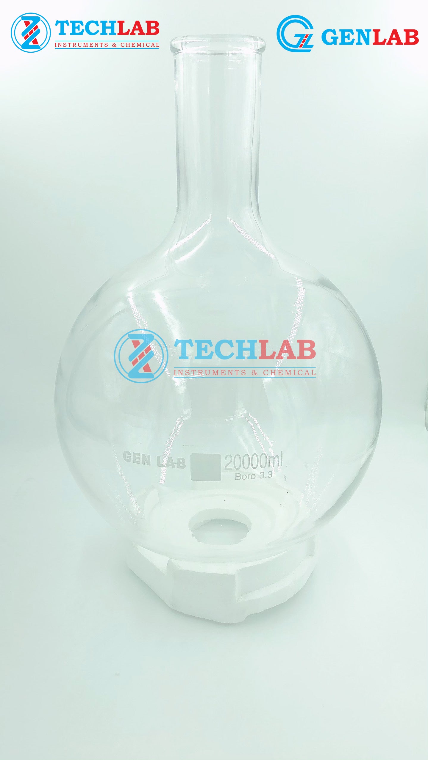 BÌNH CẦU TRÒN MIỆNG HẸP 20000ML_GENLAB