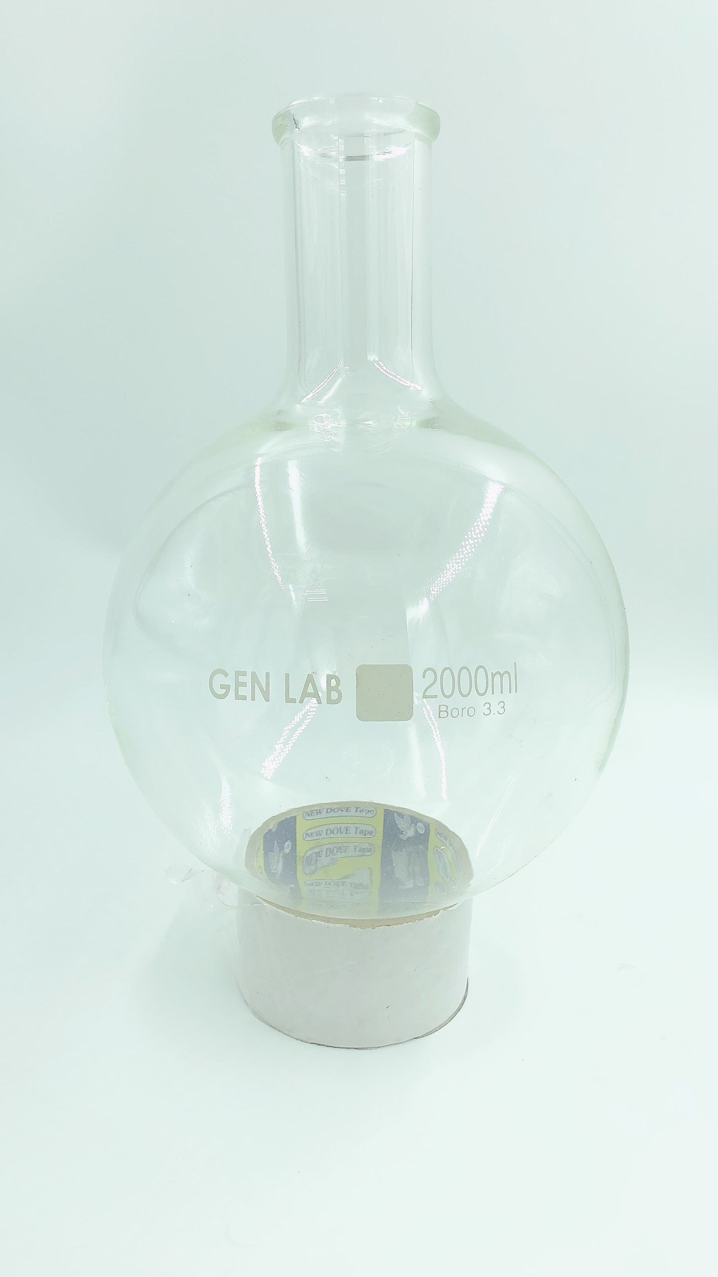 BÌNH CẦU TRÒN MIỆNG HẸP 2000ML_GENLAB