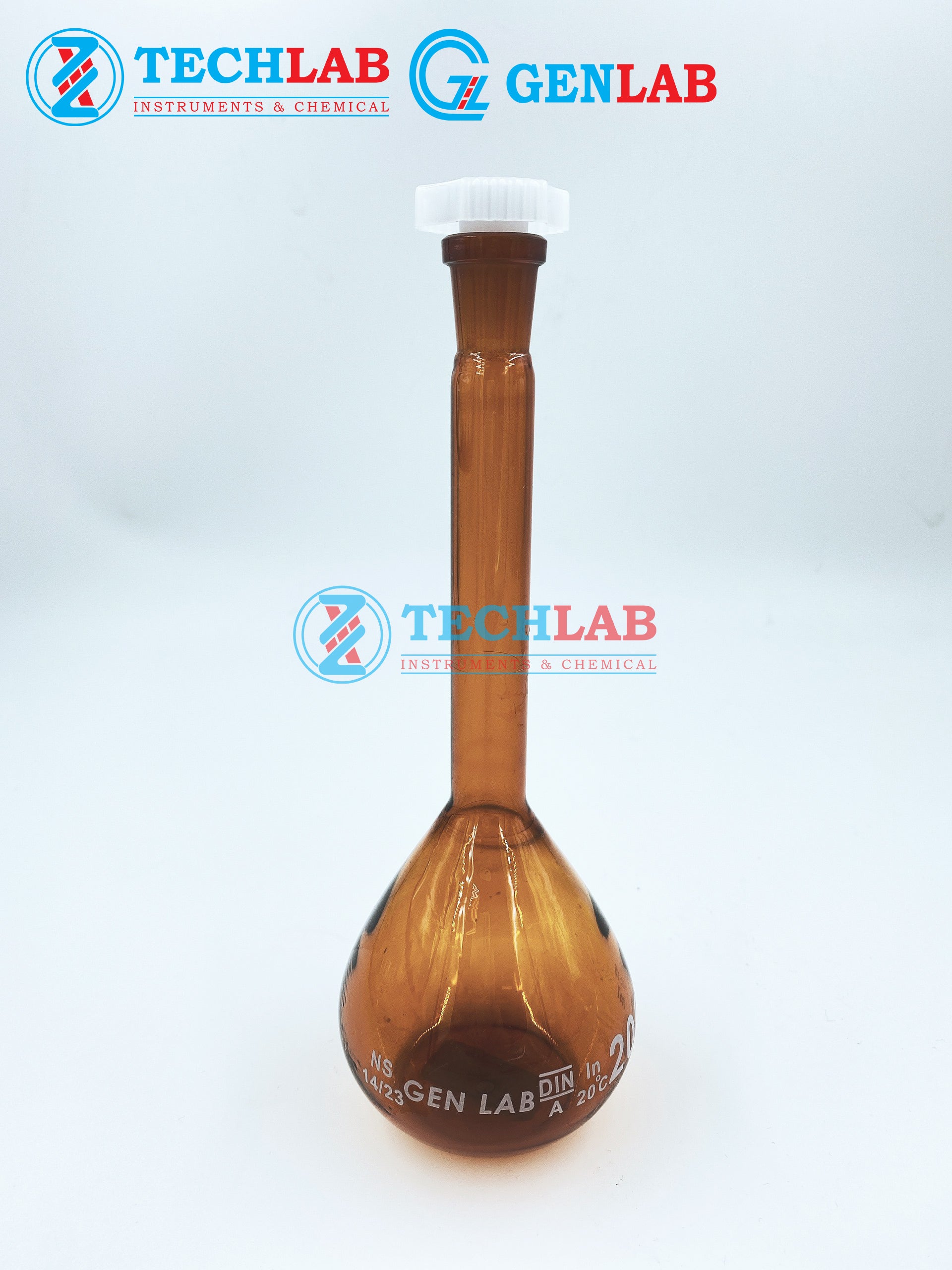 BÌNH ĐỊNH MỨC NÂU 200ml_GENLAB