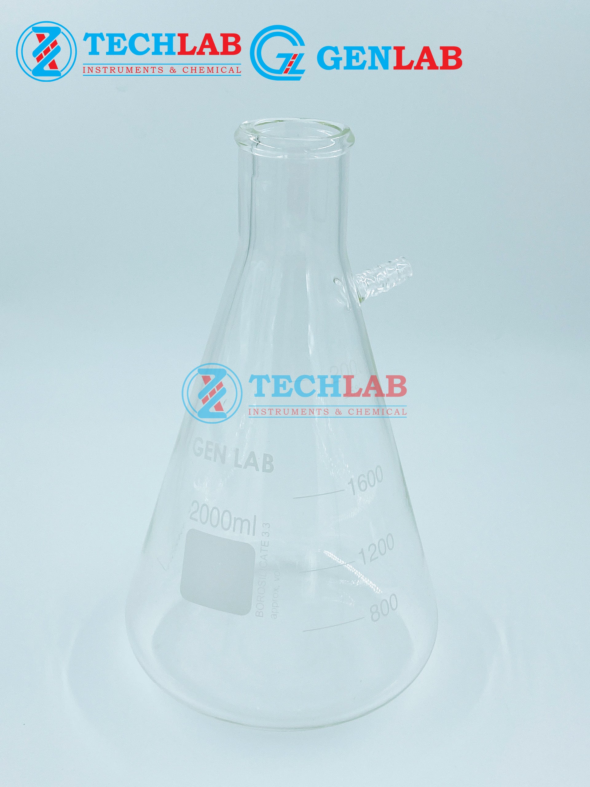 BÌNH TAM GIÁC CÓ VÒI 2000ML_GENLAB
