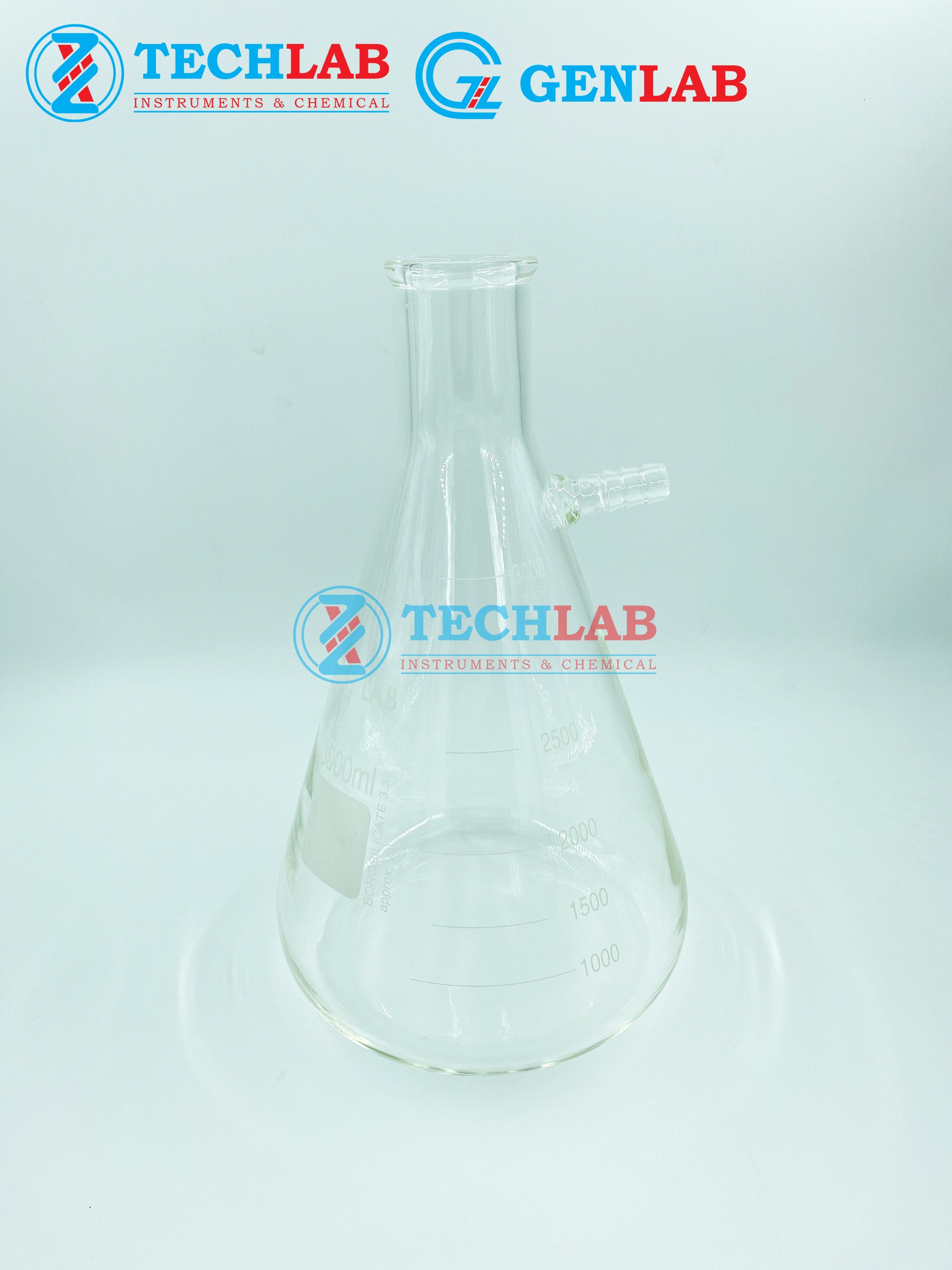 BÌNH TAM GIÁC CÓ VÒI 3000ML_GENLAB