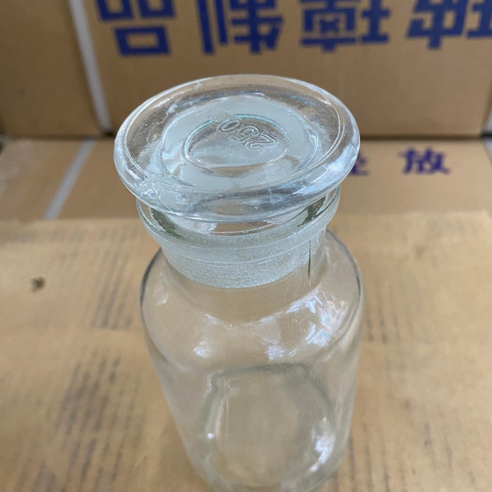 CHAI TRẮNG NẮP MÀI MIỆNG RỘNG 250ML_GENLAB