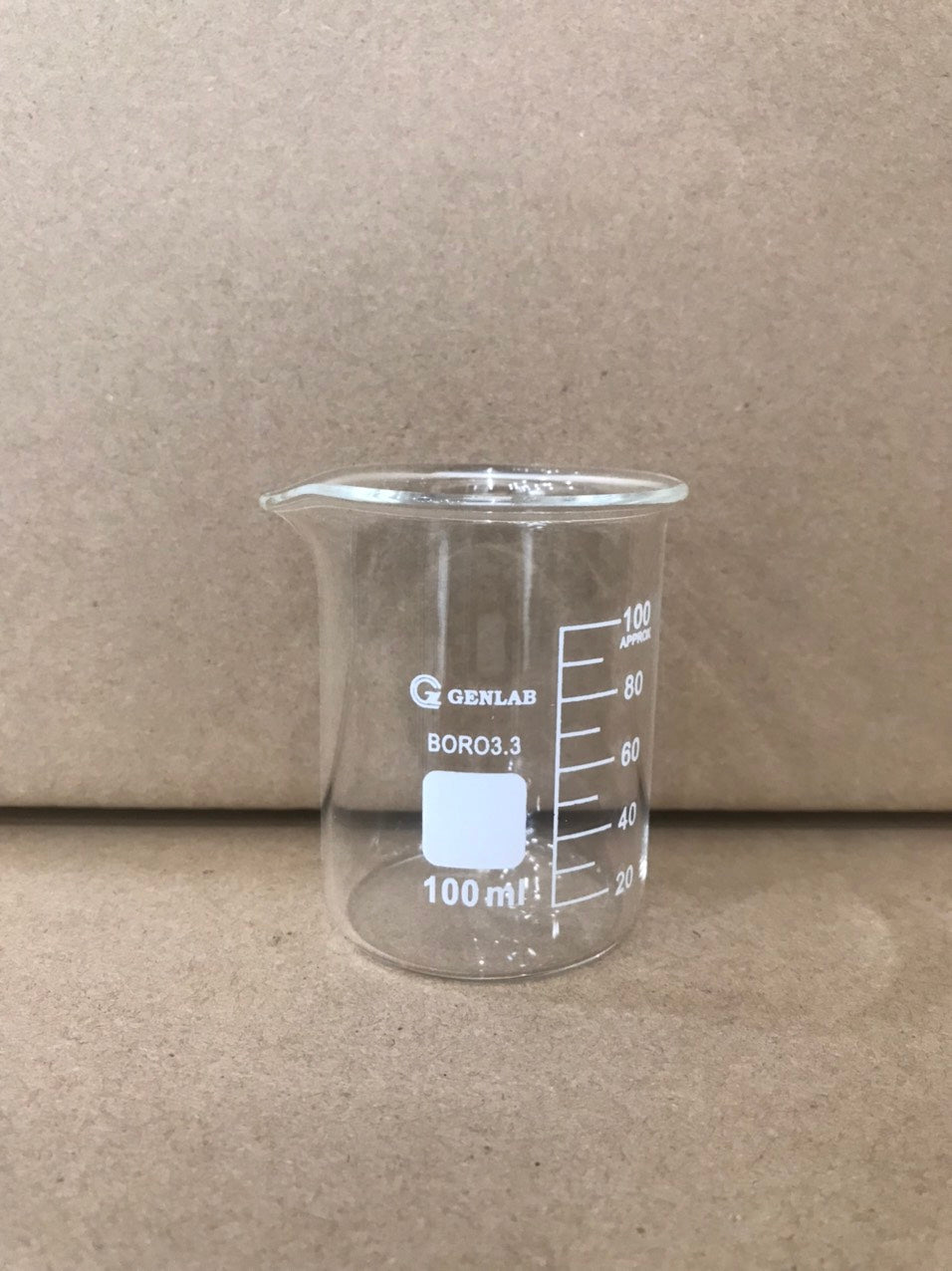 CỐC ĐỐT THẤP THÀNH 100ml_GENLAB