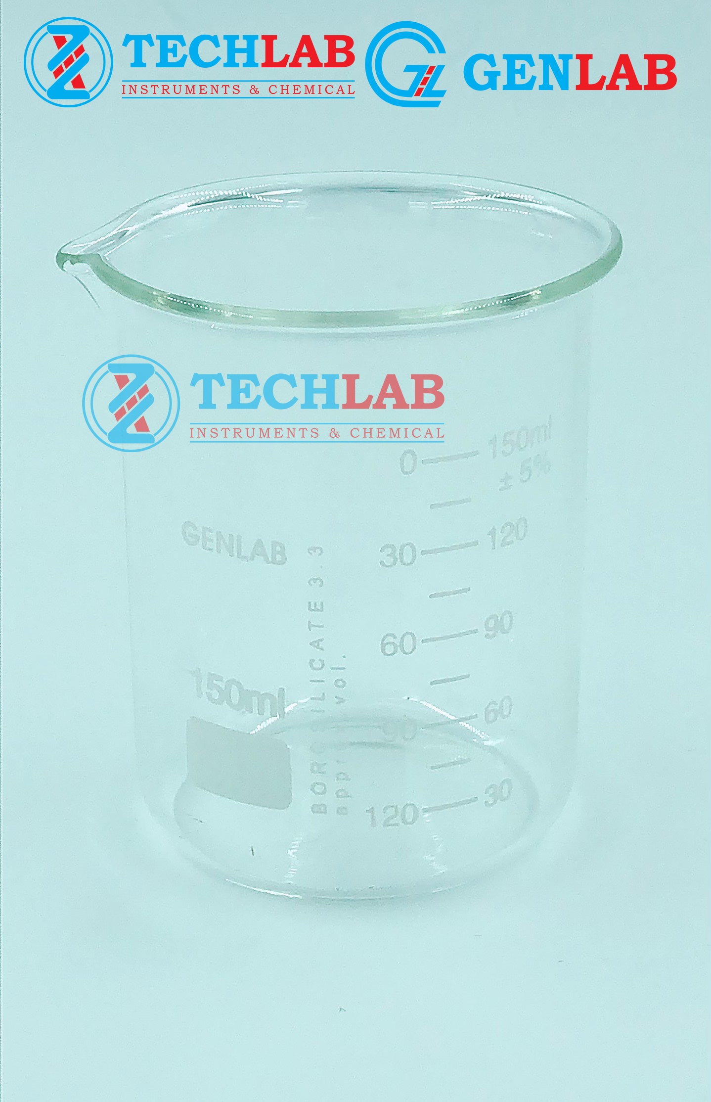 CỐC ĐỐT THẤP THÀNH 150ML_GENLAB