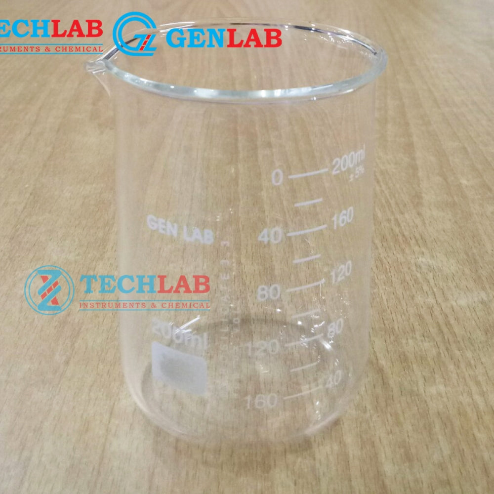 CỐC ĐỐT THẤP THÀNH 200ml_GENLAB