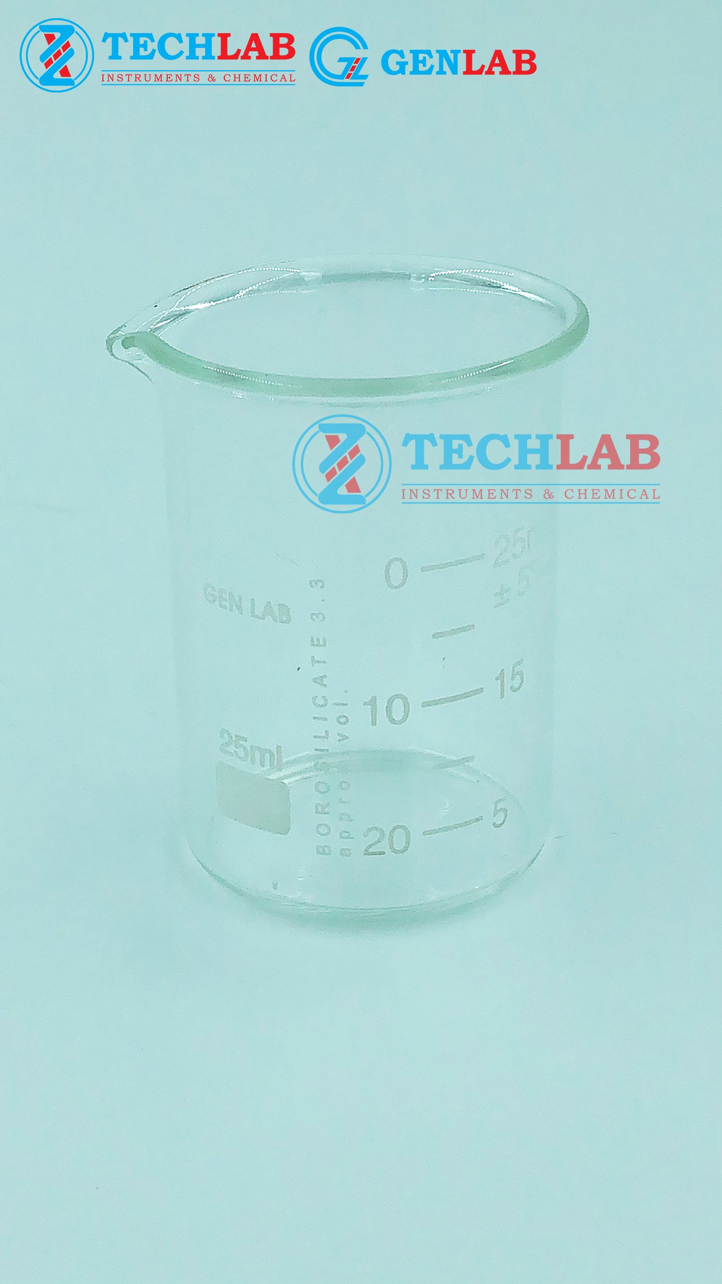 CỐC ĐỐT THẤP THÀNH 25ml_GENLAB