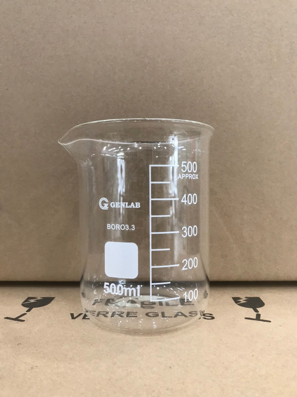 CỐC ĐỐT THẤP THÀNH 500ml_GENLAB