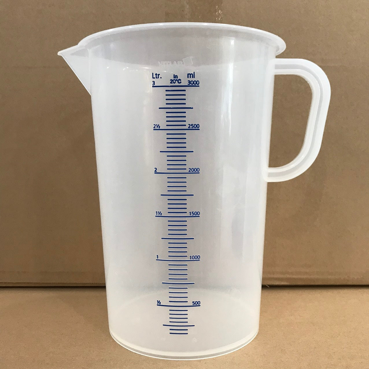 Cốc Nhựa PP Có Quai 3000ml_VITLAB