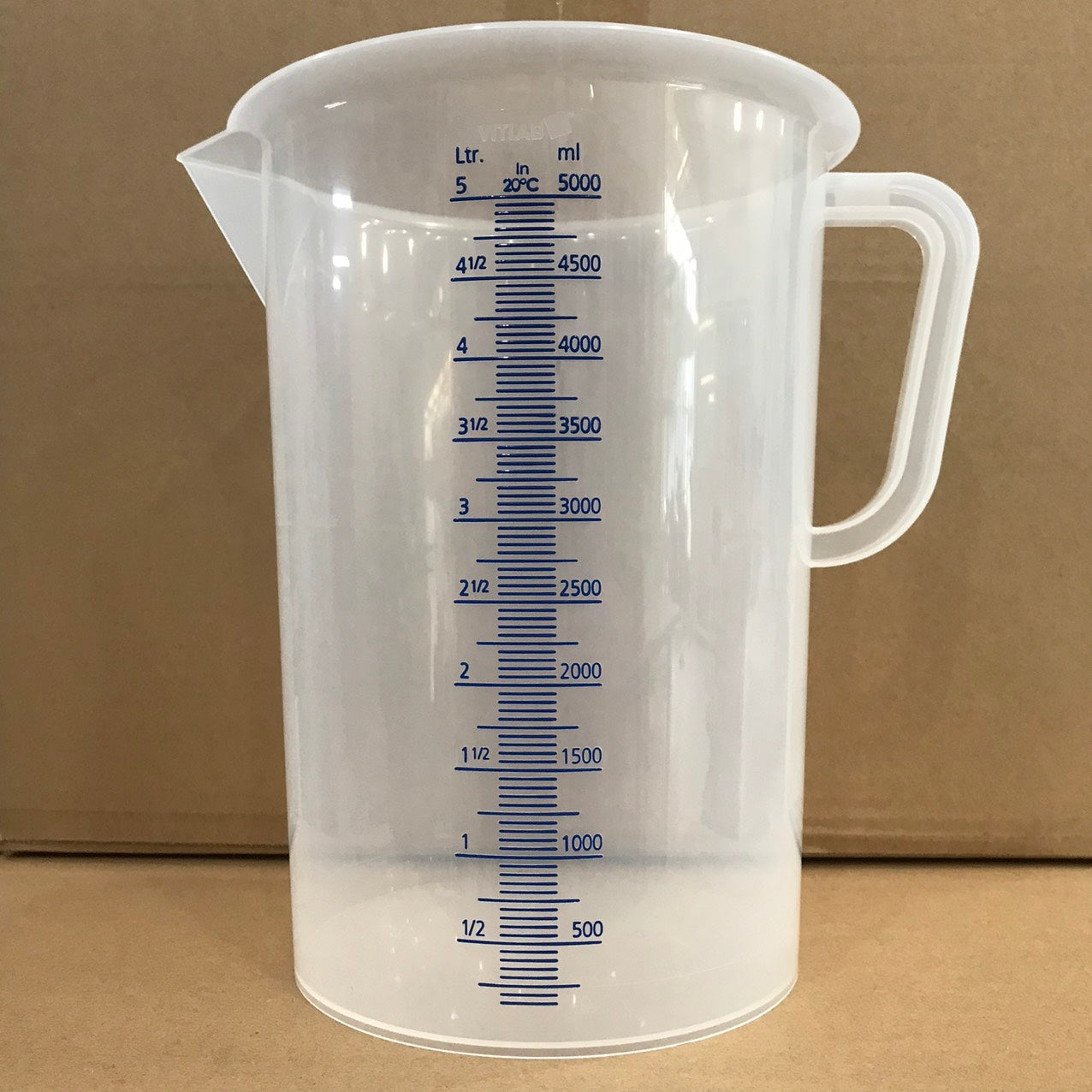 Cốc Nhựa PP Có Quai 5000ml_VITLAB