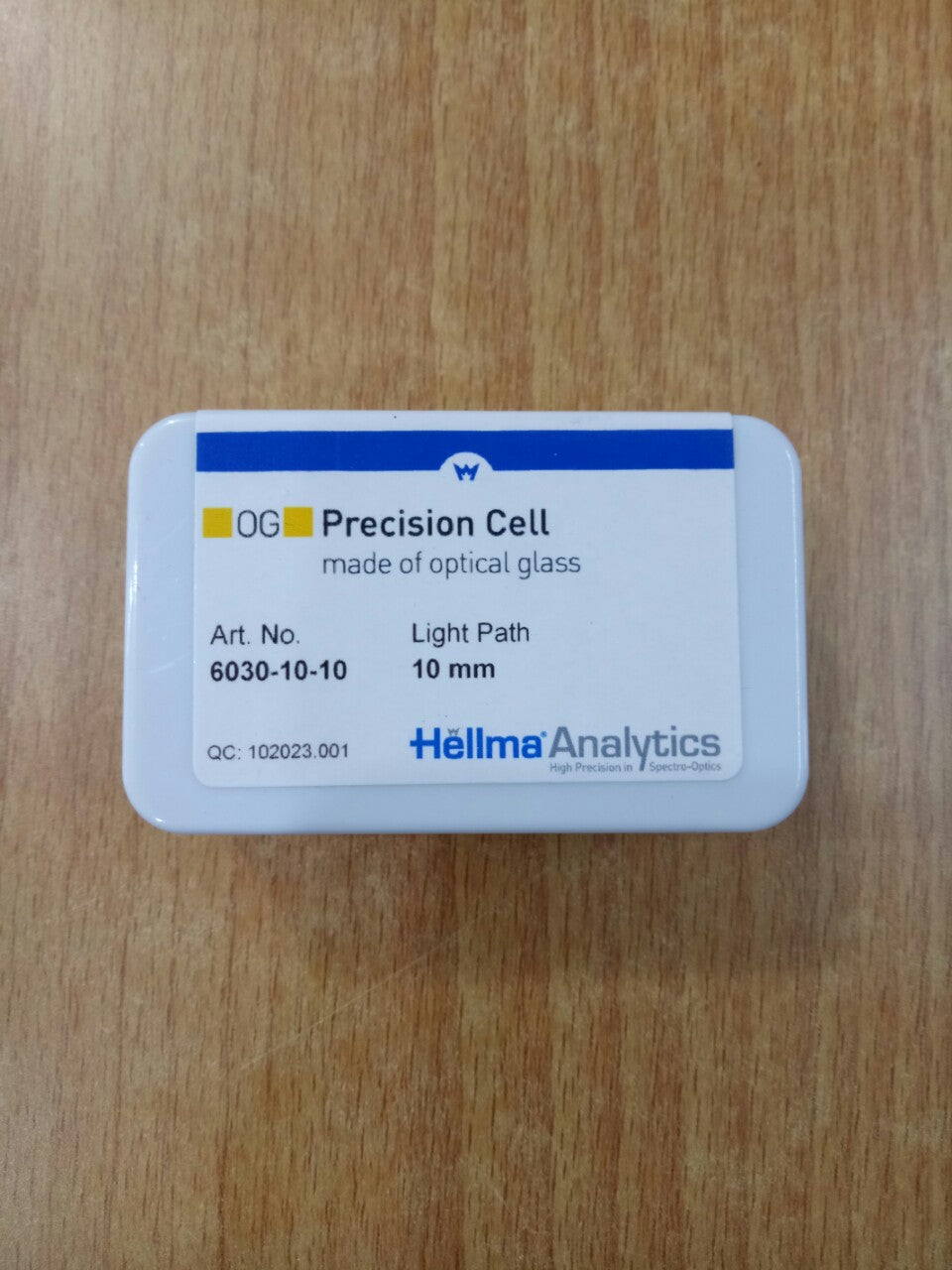 CUVETTE THỦY TINH 10mm (6030-10-10)_HELLMA