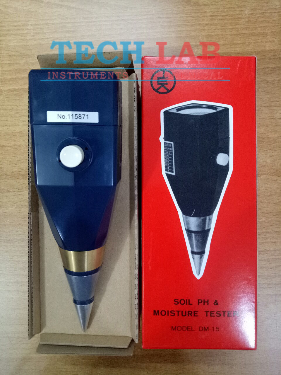 Máy Đo PH & Độ Ẩm Đất DM15