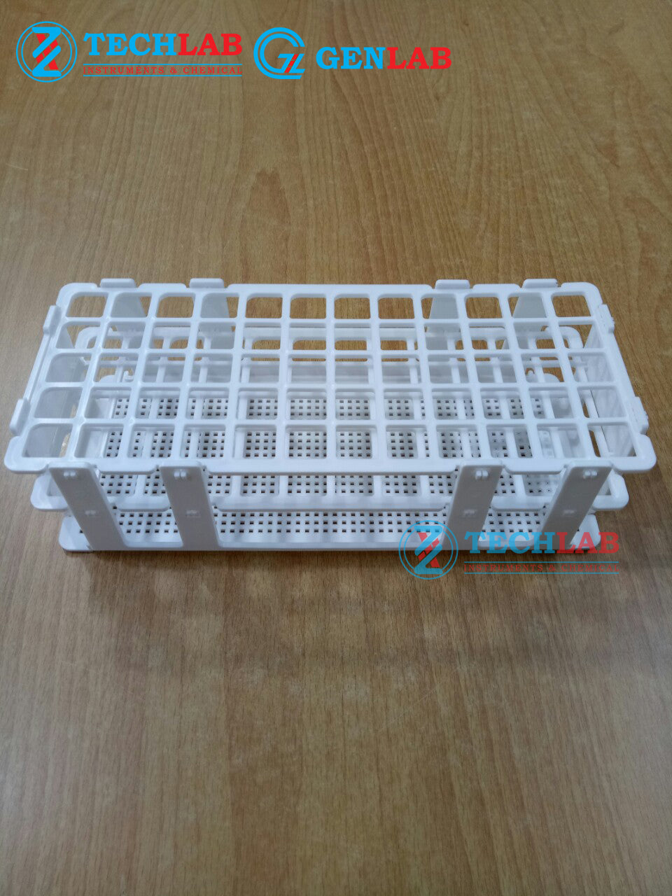 GIÁ ĐỂ ỐNG NGHIỆM NHỰA F16mm X 60 Ô_GENLAB