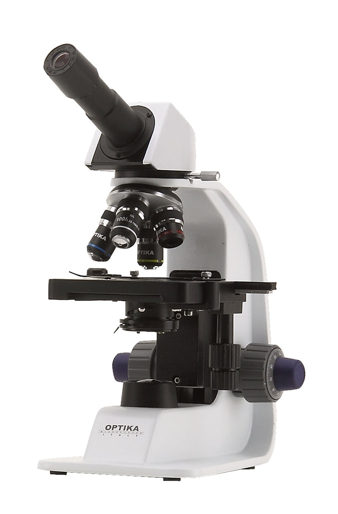 Kính Hiển Vi Sinh Học 1 Mắt B-155R (1000x), Tích Hợp Pin Sạc_OPTIKA