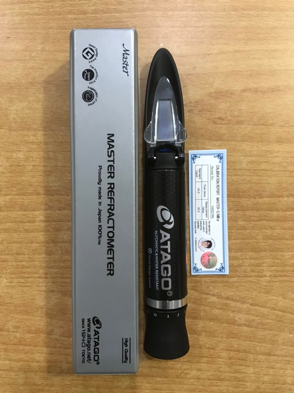 Khúc Xạ Kế Đo Độ Mặn MASTER-S/Mill_Atago