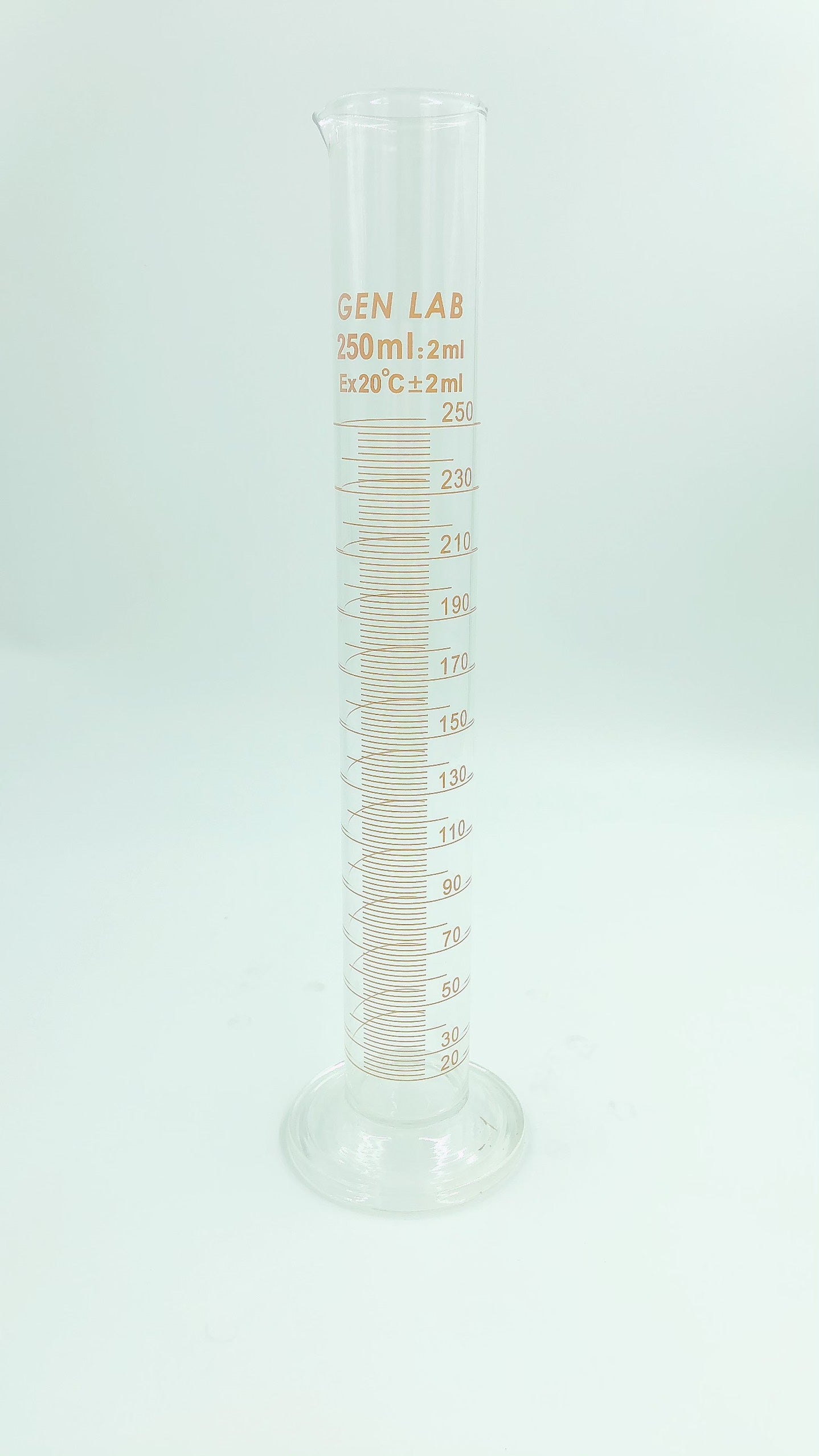 ỐNG ĐONG THỦY TINH 250ML_GENLAB