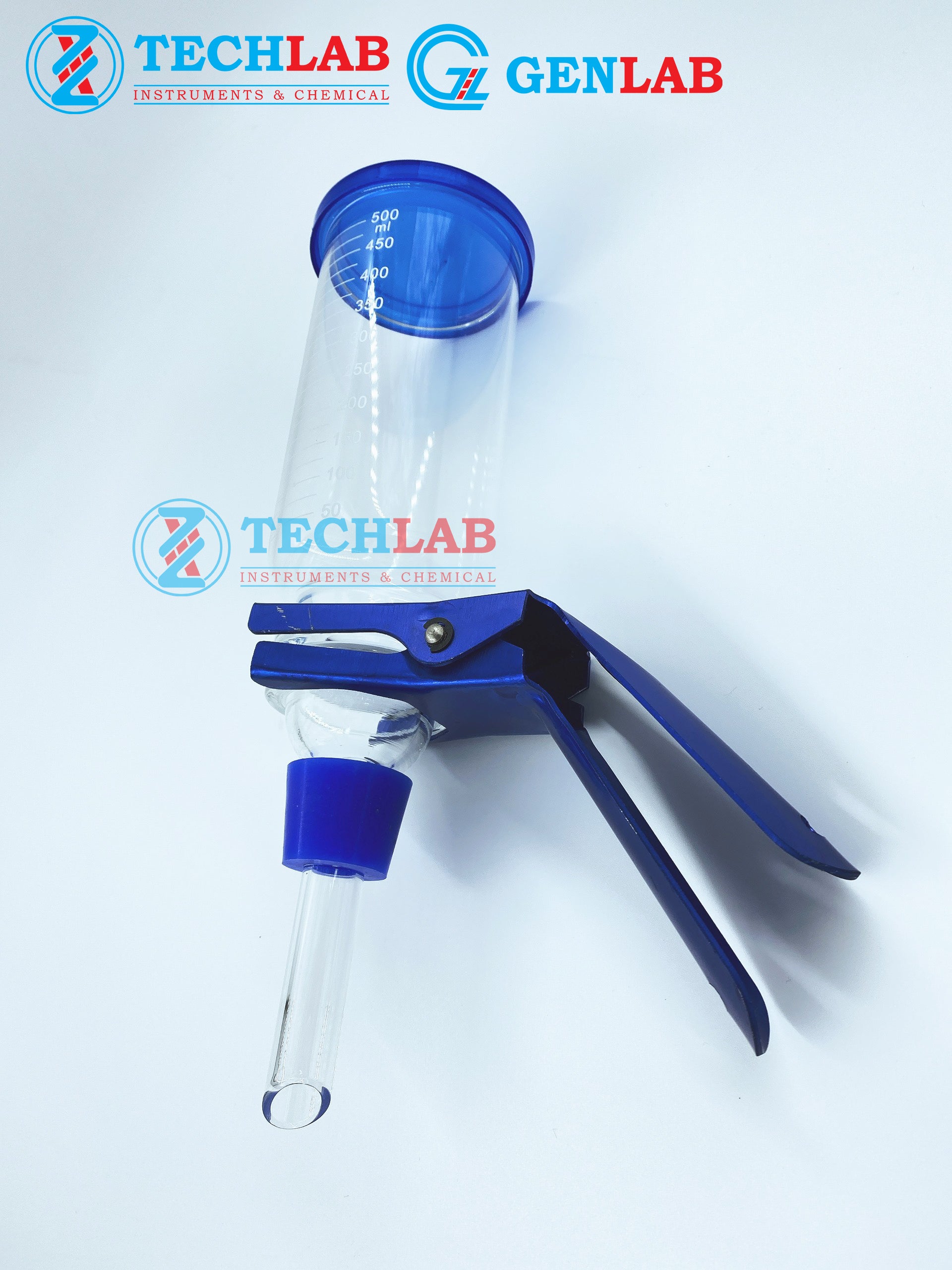 PHỄU LỌC VI SINH NÚT SILICONE 500ml_GENLAB