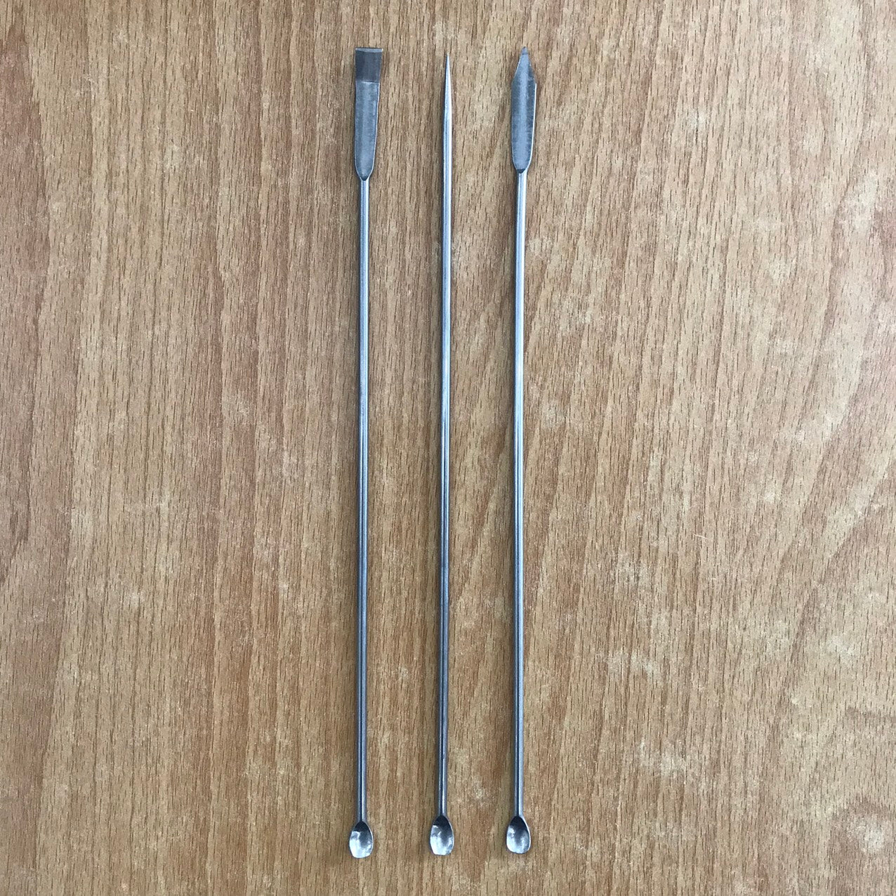 THÌA INOX LẤY THUỐC NHỎ (BỘ 3 CÁI)_GENLAB