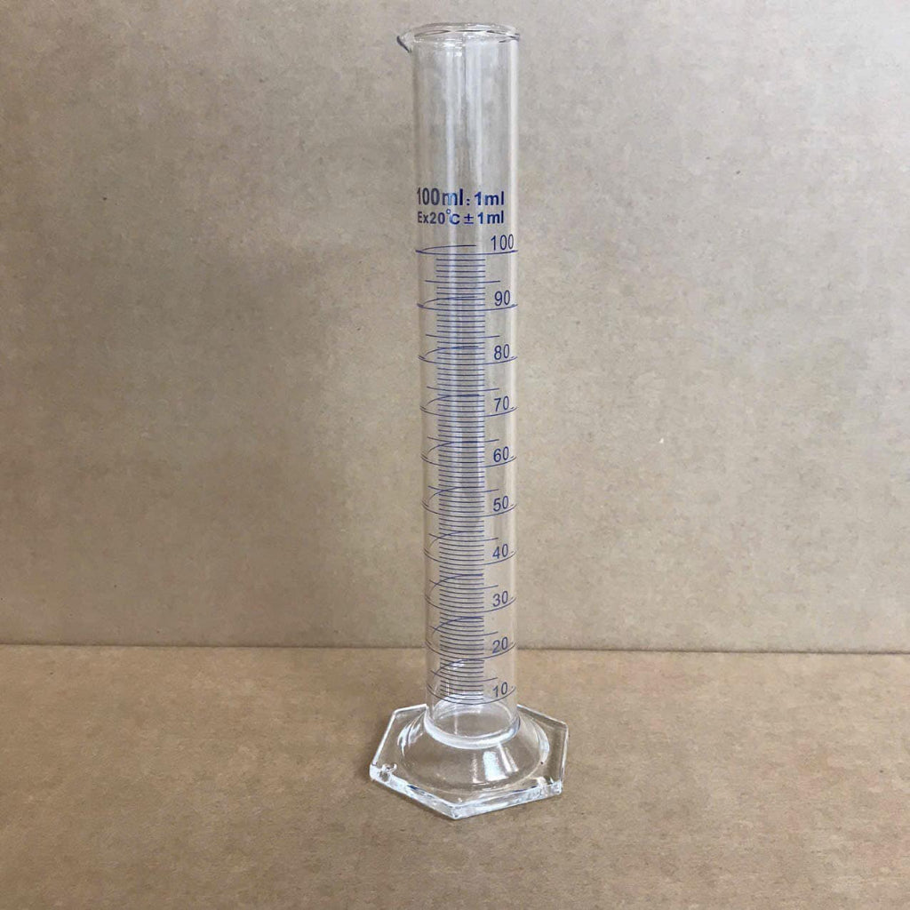 ỐNG ĐONG THỦY TINH ĐẾ LỤC GIÁC 100ml_GENLAB