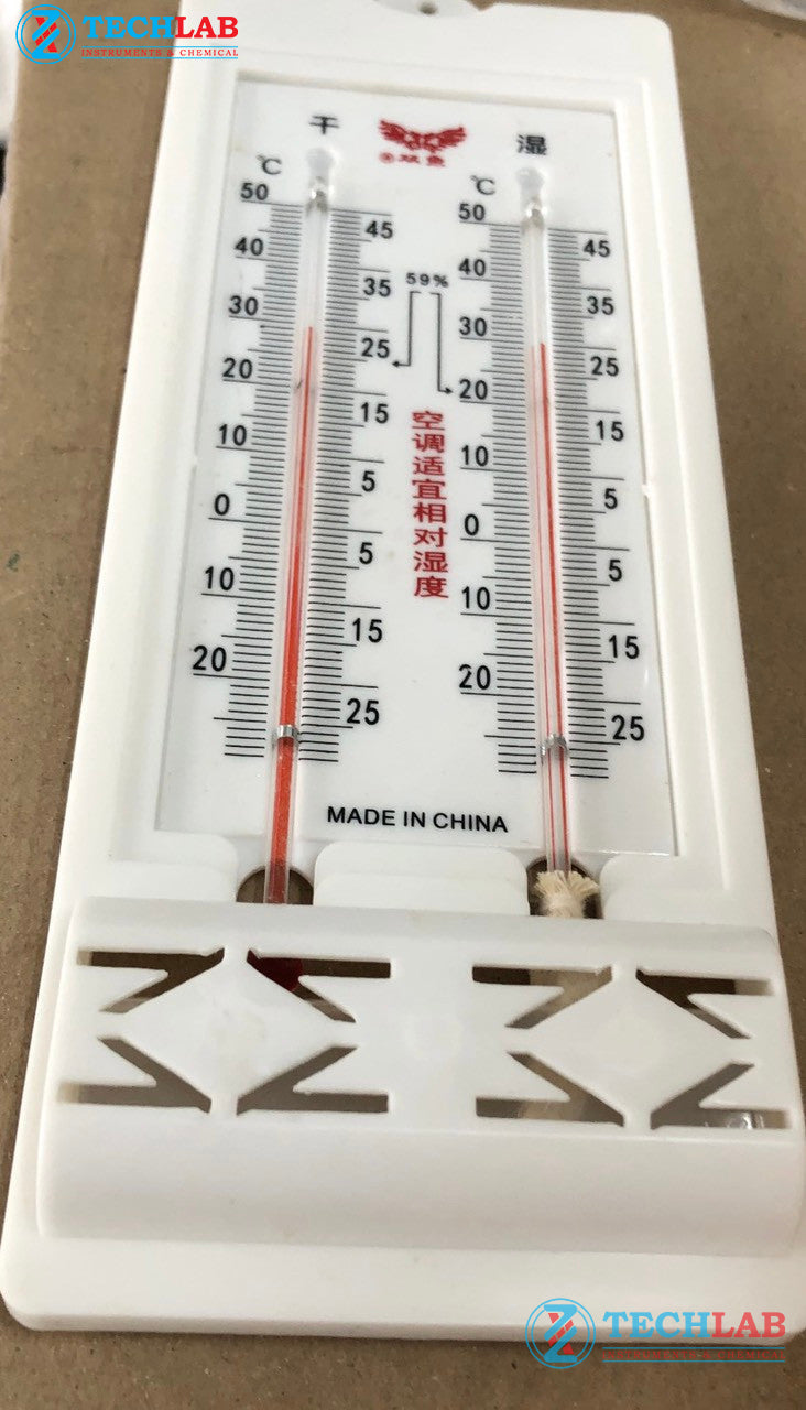 NHIỆT KẾ KHÔ ƯỚT -20 +50 Độ C:1 Độ C
