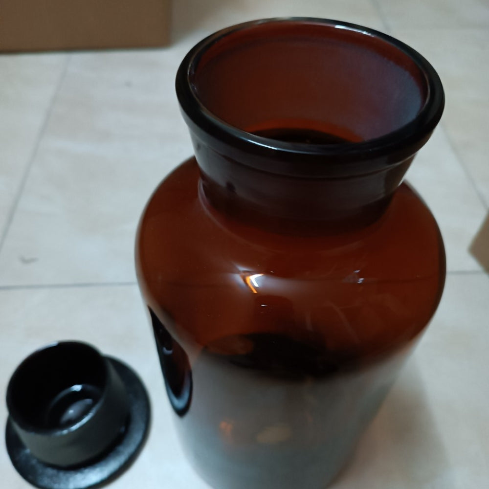 CHAI NÂU NẮP MÀI MIỆNG RỘNG 2500ML_GENLAB
